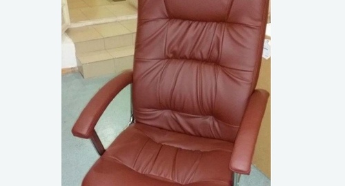 Обтяжка офисного кресла. Северодвинск