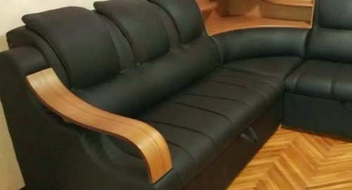Перетяжка кожаного дивана. Северодвинск